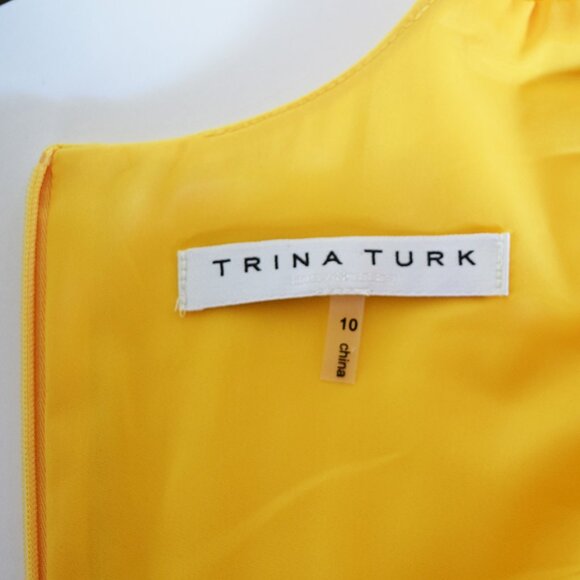 Trina Turk Ruffle Trim Dress - Picture 9 of 14